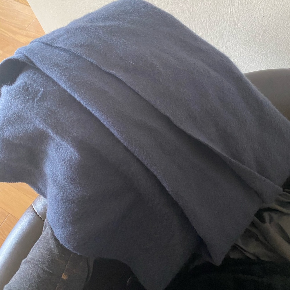 Loro Piana Baby blue dark shade - Cashmere scarf